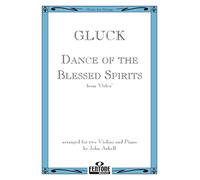 Gluck: Dance of the Blessed Spirits from 'Orfeo', Two Violins and Piano