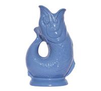 Gluckigluck Jarra de cerámica con forma de pez, 1,3 l, color azul marino