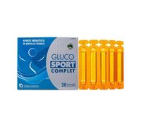 Faes Farma Complemento alimenticio Gluco Sport Complet – 20 ampollas 10 ml – con glucosa y vitaminas