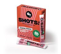 GLUCO UP Shots de Glucosa Granulada Sabor Fresa | 10 sobres x 10 g | Dextrosa (Glucosa) | Sin gluten