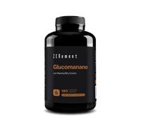 Glucomanano 4200 mg por Dosis, con Vitamina B3 y Cromo - Fibra de Raíz de Konjac - Efecto Saciante, Acompaña el Control de Peso - 180 Cápsulas Veganas - Zenement