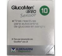GLUCOMEN AREO SENSOR 10 TIRAS PARA MEDICIÓN DE LA GLUCEMIA