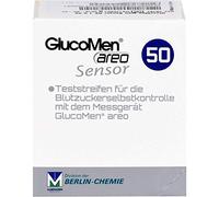 GLUCOMEN Areo - Tiras de prueba para sensor (50 unidades)