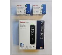 Glucómetro Beurer GL 60 MG / DL + 110 Tiras de Ensayo Set Completo Kit Básico