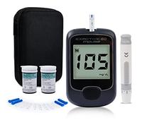 Glucometro, Medidor de Glucosa en Sangre, Diabetes Kit de Prueba de Azúcar en sangre con 50 Tiras de Prueba Exactive EQ-mg/dL