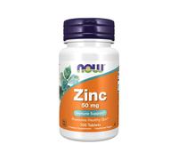 Gluconato de zinc 50 mg, 100 comprimidos, Now Foods