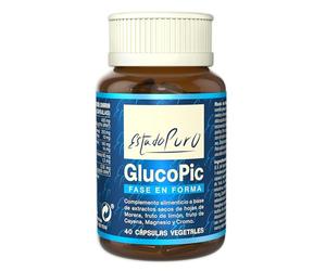 GlucoPic Fase En Forma Para Adelgazar - Magnesio Complex Con Reducose, Wellemon y Capsifen, Control de Peso Natural con Morera, Limón y Cayena - 40 Cápsulas Vegetales de TONGIL