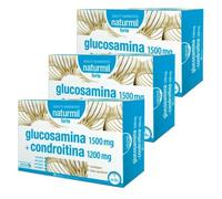 Glucosamina 1500mg + Condroitina 1200mg Forte Pack 3 x 20 Ampollas Dietmed