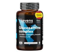 Glucosamina Condroitina MSM Premium - 180 Comprimidos - Alta Dosis con Boswellia, Vit C y D3 - Antiinflamatorio Natural - Articulaciones, Cartílagos, Huesos - Glucosamin Complex - Sin Aditivos ni GMO