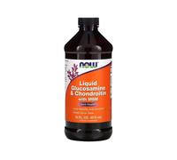 Glucosamina y Condroitina con MSM Líquida 473ml Now Foods
