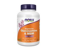 Glucosamina Y MSM 120 Cápsulas Veganas De Now Foods