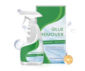 Glue Adhesive Remover Spray, Glue Remover Tool, 120ml for Maintenance Utility, Reliable Detail Feature, Household Utility Category, Fast Acting Sticker for Car Garage Floor Walls Wood Glass Tile
