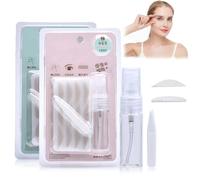 Glue-Free Invisible Double Eyelid Sticker,Invisible Eyelid Tape for Hooded Eyes,Waterproof Double Eyelid Strips,120 Pieces Natural Lace Eyelid Lifter Strips (S+L)