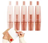 Glue Tape Roller - Sticky Craft Tape Strips - 5 Piezas Scrapbook Adhesive Glue Runner | for Office Journaling Paper Art Card Making Wrapping Photo Framing Students Teacher