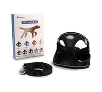 Glückpet Arnés para Perros Pequeños y Medianos con Correa de 1.4m Antitirones Reflectante Talla L Glückpet