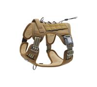 Glückpet Arnés Táctico para Perros Medianos y Grandes Antitirones Reflectante Uso Profesional Talla S Glückpet