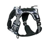 Glückpet Arnés Táctico para Perros Medianos y Grandes Antitirones Reflectante Uso Profesional Talla L Glückpet