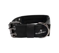 Glückpet Collar para Perro con Hebilla Velcro y Anilla en D Talla L 43-53cm Glückpet