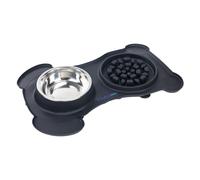 Glückpet Comedero Lento con Bebedero para Perros 730ml Glückpet