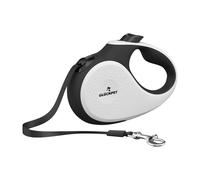Glückpet Correa para Perro Retráctil Extensible 5m con Botón de Bloqueo y Mango Ergonómico Talla L Glückpet