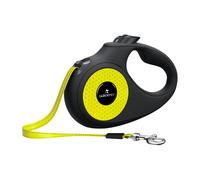 Glückpet Correa para Perro Retráctil Extensible 5m con Botón de Bloqueo y Mango Ergonómico Talla L Glückpet