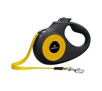 Glückpet Correa para Perro Retráctil Extensible 5m con Botón de Bloqueo y Mango Ergonómico Talla L Glückpet