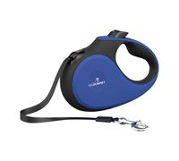 Glückpet Correa para Perro Retráctil Extensible 5m con Botón de Bloqueo y Mango Ergonómico Talla L Glückpet