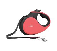 Glückpet Correa para Perro Retráctil Extensible 5m con Botón de Bloqueo y Mango Ergonómico Talla L Glückpet