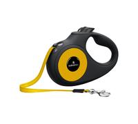 Glückpet Correa para Perro Retráctil Extensible 5m con Botón de Bloqueo y Mango Ergonómico Talla M Glückpet