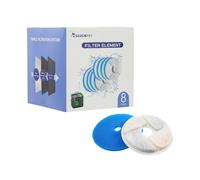 Glückpet Filtros para Fuentes de Gatos Triple Capa Carbón Activo Resina y Agodón 8 Unidades Glückpet