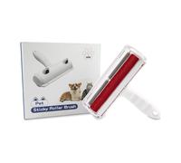 Glückpet Rodillo Quitapelos para Mascotas Reutilizable Mango Ergonómico Goma Recta Glückpet