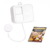 GLÜCKSWOLKE - Caja Musical I 14 Melodías para Elegir (Forrest Gump) I Mecanismo de Musica para Peluche I Incluye E-Book con Instrucciones de Costura y Ganchillo Crochet I resistente al agua y lavable