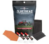GlueTread Kit de reparación de neumáticos de Pared Lateral para Tractor | Reparación de pinchazos Todoterreno en Cualquier Lugar sin Necesidad de Quitar el neumático, Suficiente Material para