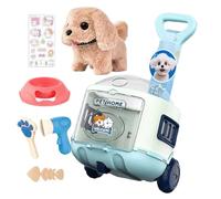 Glugahrif Animales Electrónicos - Animal Interactivo Hablando y Caminando | Figuras de Peluche de Animales Realistas para Juego De Imitación Cumpleaños Bebé Niño