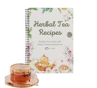 Glugahrif Guía De Tés Para Principiantes | Libro de Recetas de Té Para Principiantes | Manual de Bienestar Natural Ilustrado para Adolescentes Mujeres Hombres Escuela Estudio Casa Biblioteca Viajes