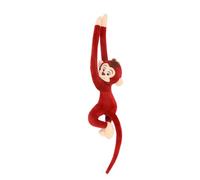 Glugahrif Mono de peluche colgante brazo largo colgante mono suave y lindo juguete regalo para los monkey with Baby Chimpancé animal de peluche de peluche regalo de la ducha ecológico