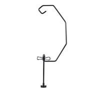 Glugahrif Soporte para plantas para barandilla, soporte magnético portátil para linterna, soporte para farolillos para terraza, balcón, jardín, camping, amigos y familia