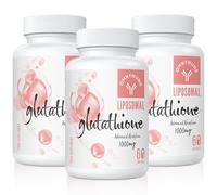 Glutatión Liposomal 1000 mg, Cápsulas Blandas De L-Glutatión Reducido Con Vitamina C Y Ácido Hialurónico, Sin Gluten, No Ogm, 180 Cápsulas