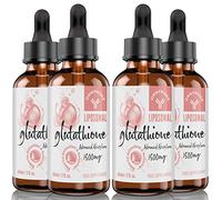 Glutatión Liposomal 1500 mg, Líquido de glutatión Oral con Vitamina C, L-Glutatión reducido (GSH), Vegano 240 ml