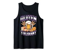 Gluten Tolerant Beer and Bread Lovers Camiseta sin Mangas