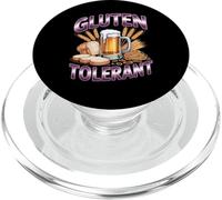 Gluten Tolerant Beer and Bread Lovers PopSockets PopGrip para MagSafe