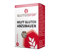 GluteoStop - Ayuda a descomponer el gluten - Intolerancia al gluten - Enzima (90 mini tabletas)