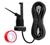 GLXFLORP Medidor de Caudal de para Piscinas de Agua | Sensores de flujo general con cable, conexión en T incorporada para sistemas de clorador adecuados