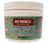 GLY MIRACLE Laboring Hands - Crema hidratante con fórmula sin grasa, humectante ideal para manos extremadamente secas, suaviza y suaviza eccema, psoriasis, manos agrietadas, 4 onzas líquidas