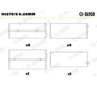 GLYCO Cojinetes Del Cigüeñal para Land Rover Defender Familiar L316 2.5Tdi