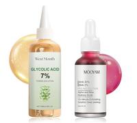 Glycolic Acid 7% Toning Solution Resurfacing,AHA 30% + BHA 2% Peeling Solution,Ácido Glicólico Tónico,Solución Rejuvenecimiento Ácido Glicólico 100 ml Hidratante, Réduit les Points Noirs,les Pores