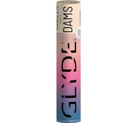 Glyde Paños protectores de látex Dams Vanilla - aroma a vainilla, amarillo, 4 unidades
