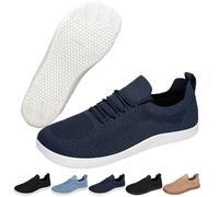 Glyde Essence Shoes Women Men, Glyde Essence - Comfort Hybrid Shoes, Comfort Hybrid Wide Toe Box Slip On Shoess (Dark Blue,40)