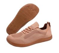 GlydeFootwear Essence Shoes All-Day Comfort Hybrid Barefoot Shoe Lightweight Anti-Slip Wide Toe for Women and Men (Beige, Adulto, 36, Números, Sistema Tallas Calzado EU, Mediano)