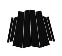 GLYGLY Adhesivo Espejo para Pilar B/C Coche para BMW X6-G06 2020-2023, Pegatina Decorativa Autoadhesiva Adhesivo Decorativo Brillante